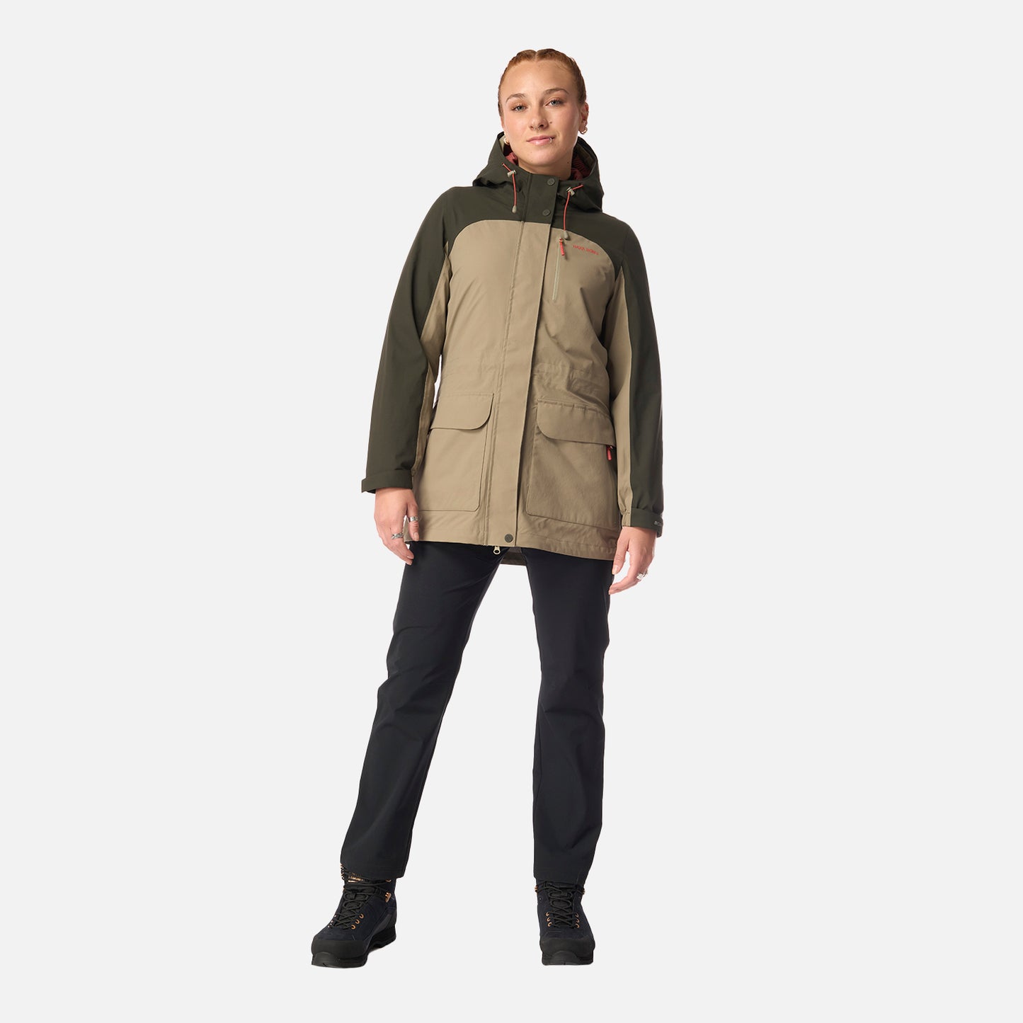 Chaqueta Mujer Perro Guapo Pro Verde Oliva Haka Honu