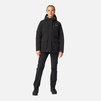 Chaqueta Mujer Diluvio Negro Haka Honu