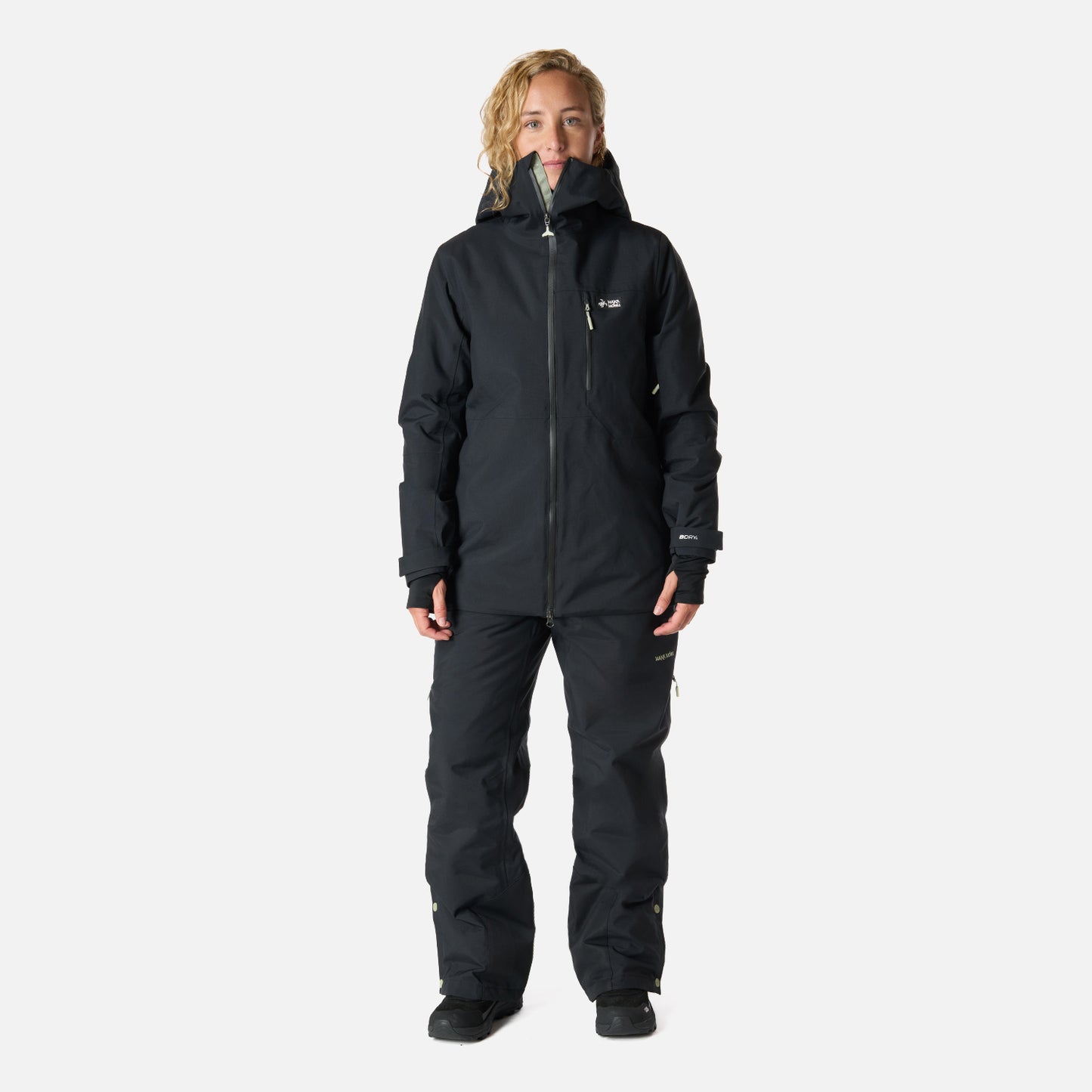 Chaqueta Mujer Yeti Negro Haka Honu
