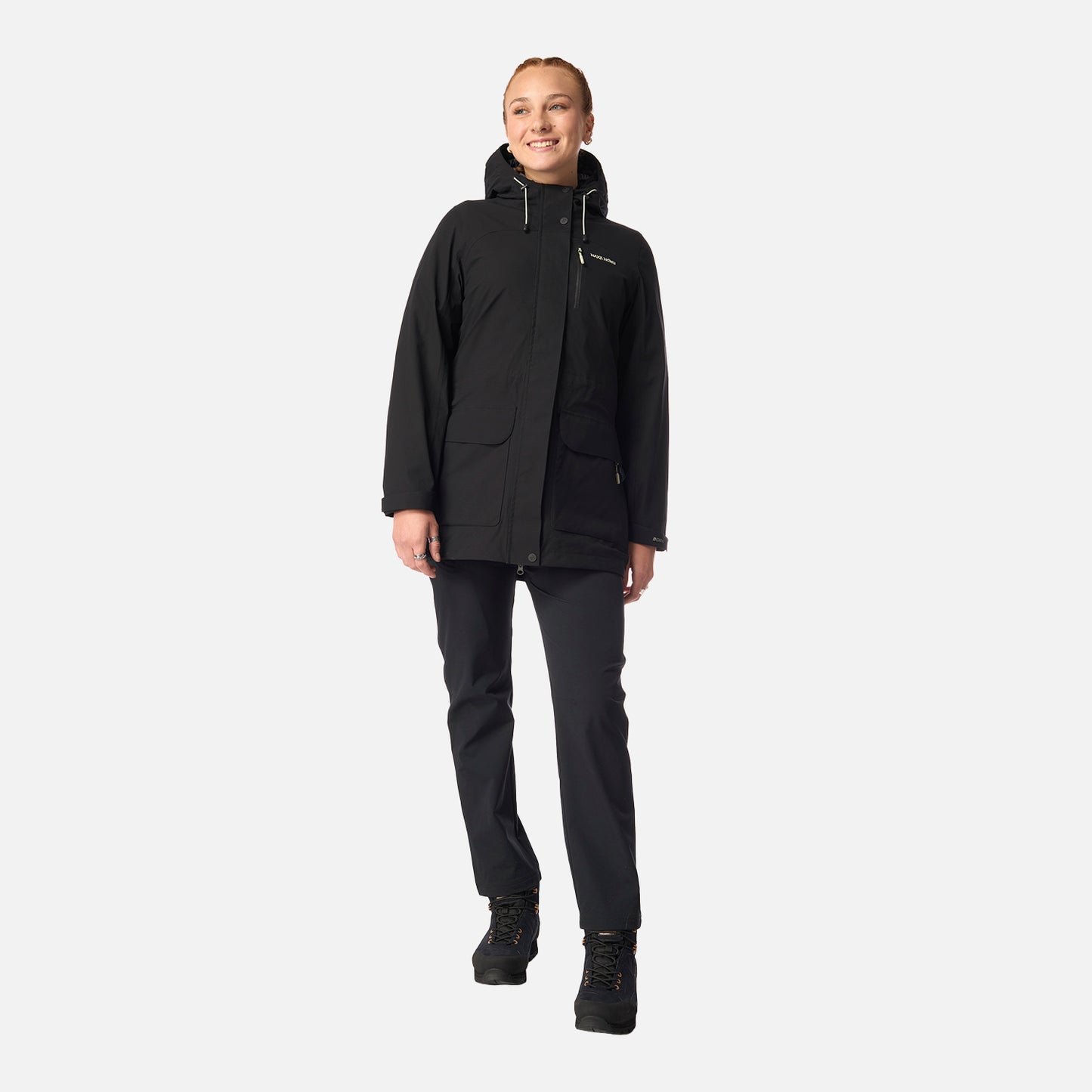 Chaqueta Mujer Perro Guapo Pro Negro Haka Honu