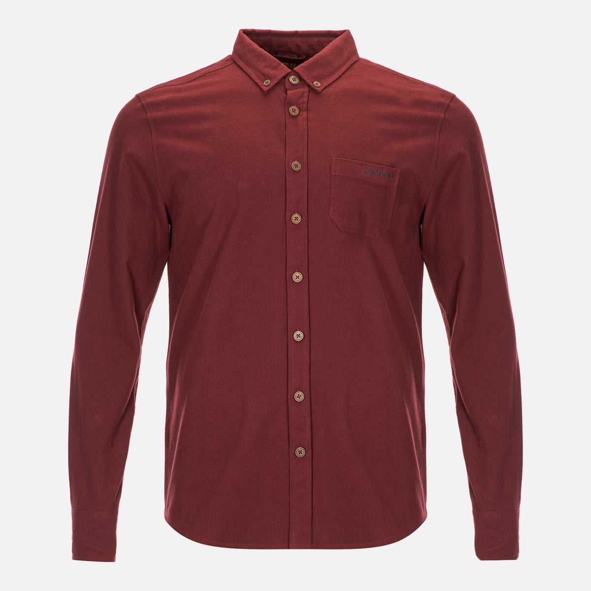 Camisa Hombre Clásica Burdeo Haka Honu - XS