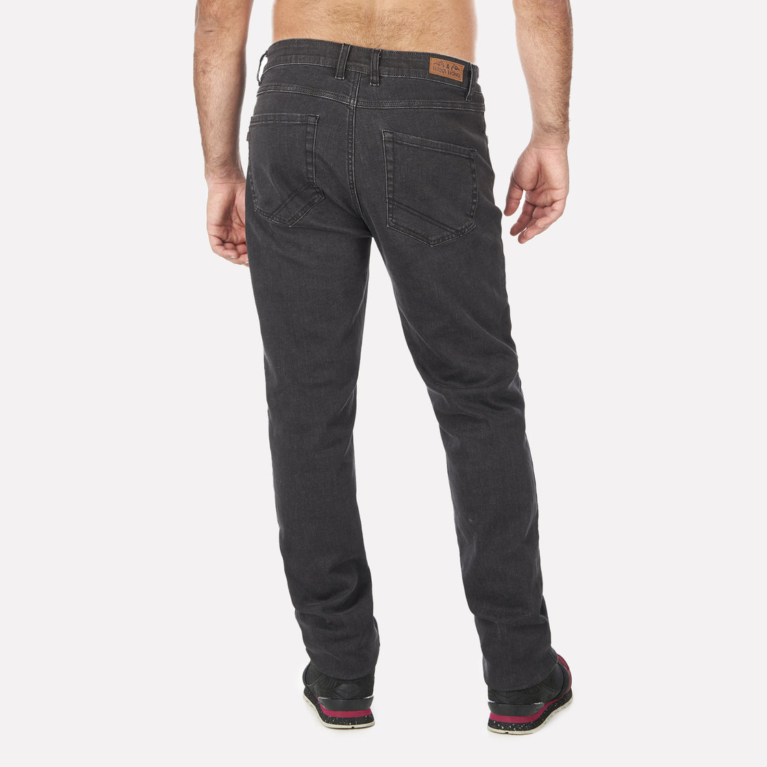 Pantalon Hombre Jeans con Gin Negro Haka Honu