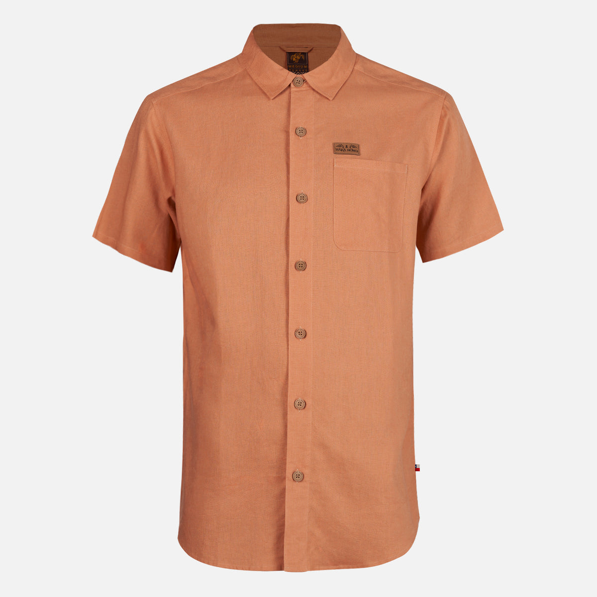 Camisa Hombre Linaje Damasco Haka Honu - XS