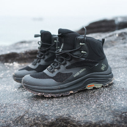 Zapatilla Hombre Huillin Alto Negro Haka Honu