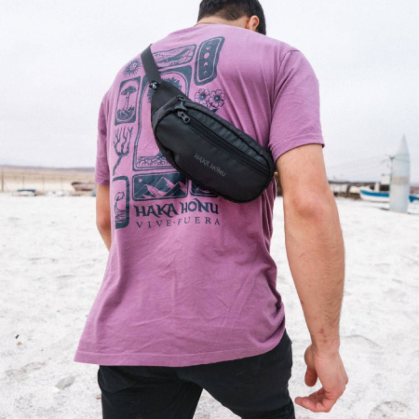 Banano Unisex El Cotidiano 1L Negro Haka Honu