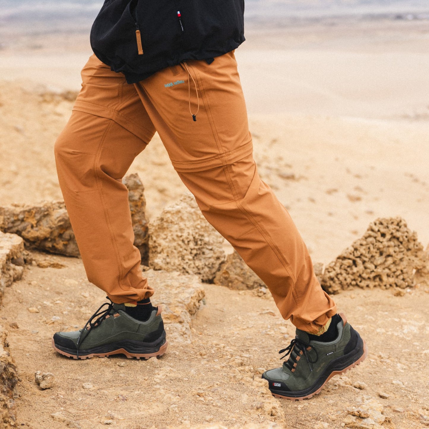 Pantalón Hombre Desmontalo Mostaza Haka Honu