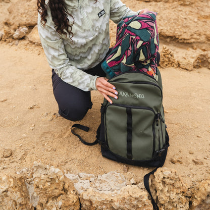 Mochila Cromi 22L Verde Militar Haka Honu