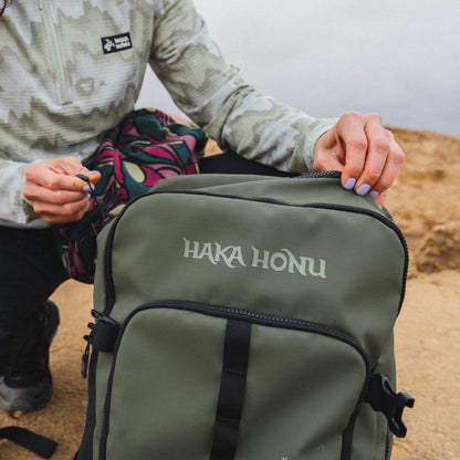 Mochila Cromi 22L Verde Militar Haka Honu